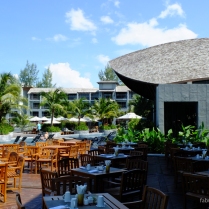 One of the restaurant at the resort